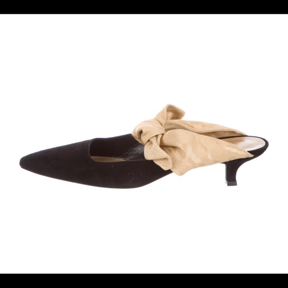 The Row coco suede mules - Picture 2 of 5